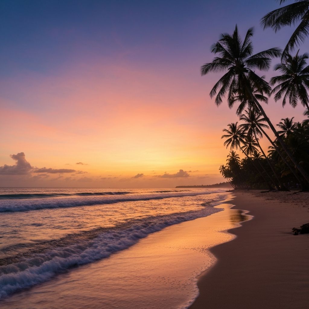 Tropical sunset